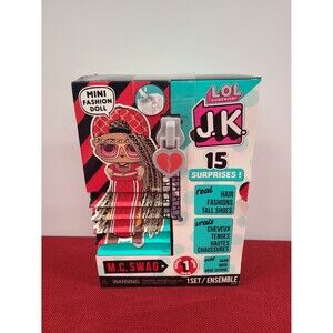 LOL Surprise J.K. Mini Fashion Doll M.C. Swag Series 1 w/ 15 Surprises New